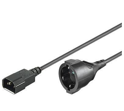 MicroConnect Power Cord C14 -Schuko M-F