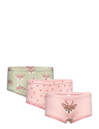 Hipster 3 Pack Aop Night & Underwear Underwear Panties Multi/mønstret Lindex*Betinget Tilbud