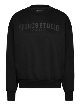 Giannis W Crew Neck Sport Sport Clothing Sport Sweat-shirts & Hoodies Sport Sweat-shirts Black Athlecia
