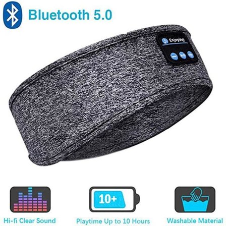 Bluetooth-urheilukuulokkeet unimaski langattomat Bluetooth-kuulokkeet harmaa
