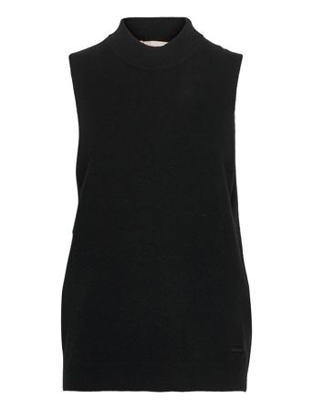 Jeankb Vest Black Karen By Simonsen