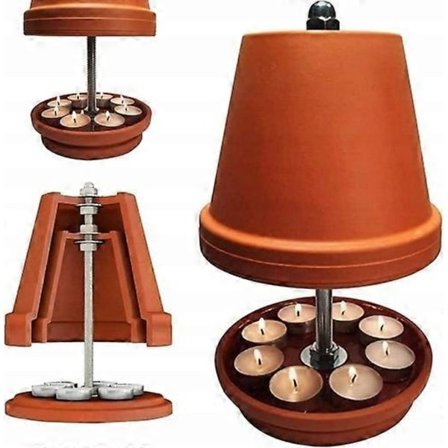 Bio-takat Teekynttilälämmitin Uuni