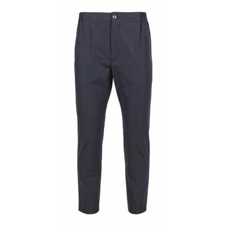 Gucci Label Cotton Poplin Pant , Blauw , Heren , Maat: XS