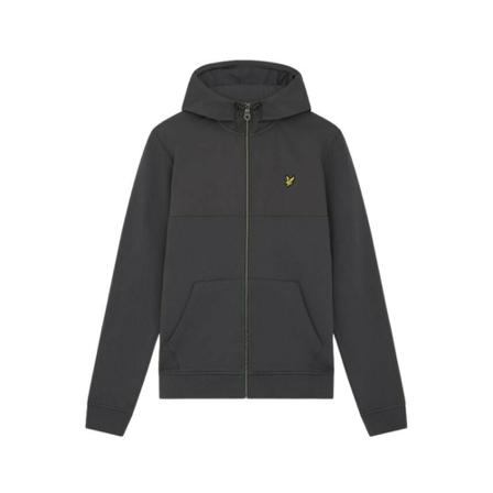 Lyle & Scott, Zip-throughs Czarny, Mężczyzna, Rozmiar: S