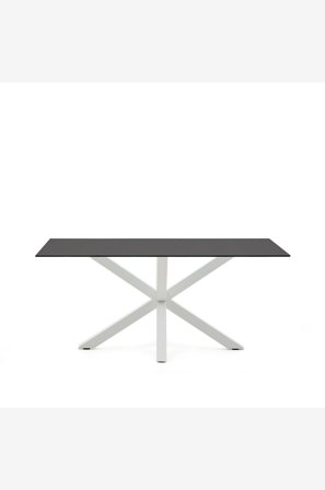 Kave Home - Spisebord - argo - Svart - Spisebord - Fra Homeroom