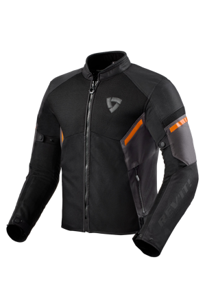 Giacca Moto Rev’it! GT-R Air 3 Nero/Arancio Neon L
