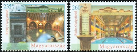 Ungarn - Wellness turisme - Postfrisk sæt 2v