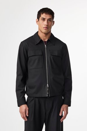 Alban Hybrid Herr Svart Certified Wool