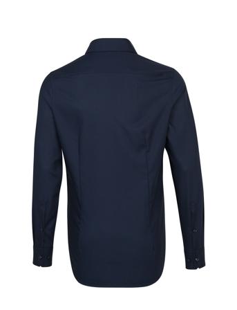 Cityhemden 1/1 Arm Skjorte Business Marineblå Seidensticker*Betinget Tilbud