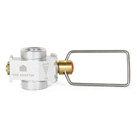 Gassbesparende Plus Gasskonverter Skifter Påfylling Flat Tank Konverteringsadapter Camping Gassadapter Ventil