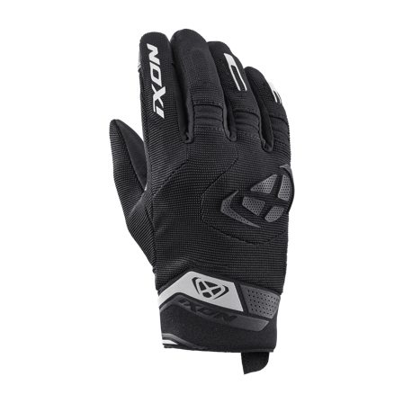 Motocyklové Rukavice Ixon Mig 2 L Černá/Bílá S