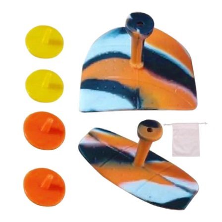 Golfgreppstränare, golfträningshjälpmedel, halkfritt, bekvämt grepp, lätt självhäftande dyna, svingträningsutrustning förbättrar prestandan.