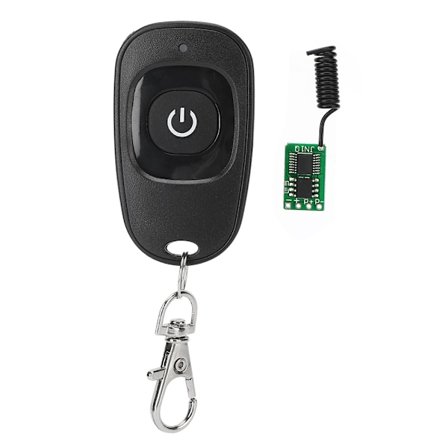 Mini trådløs switch 3.7V 6V 9V 12V fjernbetjening relæ controller strøm fjernbetjening TIL/FRA
