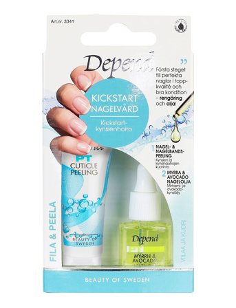Depend Cosmetic Kickstart Nagelvård - Nude - ONE SIZE
