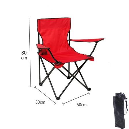 Sammenklappelige Campingstole Udendørsstole RØD red