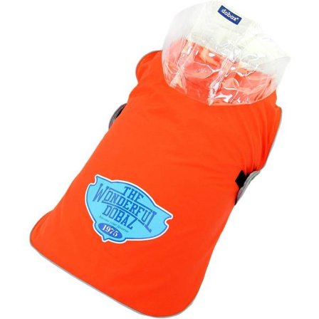 HundRegntäcke Orange Medium - 2XL