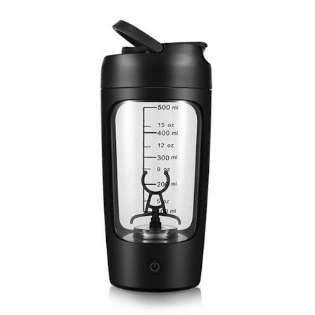 Fuldt Automatisk Blandekop Bærbar Protein Pulver Rysteflaske Elektrisk Protein Shaker Flaske