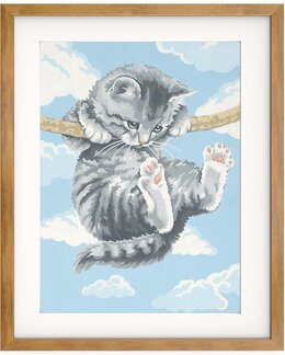 Paint by numbers Hang on Kitty