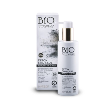 Phytorelax Skincare Vegan & Organic Detergente Viso SOS Detox 200ml - Crema detergente viso