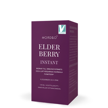 Nordbo Elderberry Instant 120 ml zink