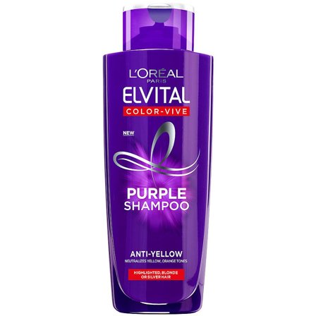 L'Oréal Paris Elvital Color Vive Purple Shampoo 200 ml, Hår, Shampoo, Silver Shampoo