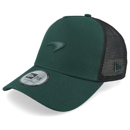 New Era - Motor Groen trucker Cap - McLaren F1 25 Seasonal Dark Green/Black Trucker @ Hatstore