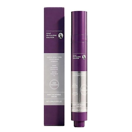 Hårfortykkningsserum for hårtap, tynt hår, hodebunnsbehandling, tykkere hår, reduserer olje, Rosemary Hair Growth Roll On Serum 15ML