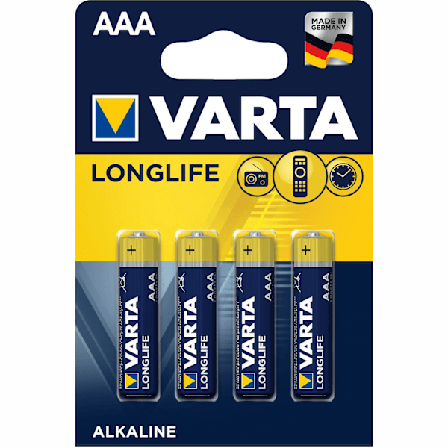 Longlife AAA / LR03 Batteri 4-pack