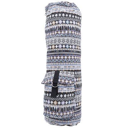 Yoga Matta Väska Multifunktionell Justerbar Axelrem Tränings Yoga Matta Väska Svart Vit