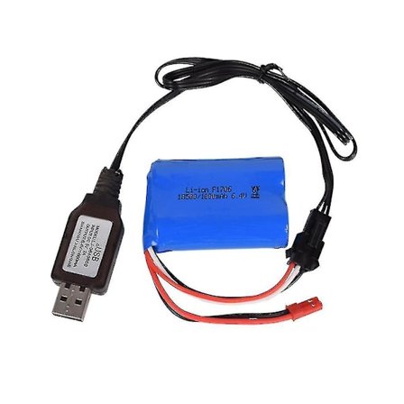 6,4v/7,4v Lader Li-ion Batteri Sm-3p Rc Leker Fjernkontroll Leker Sm3p Bærbar Usb Lader