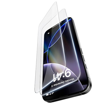 iPhone 17 Pro Skärmskydd 2-pack tunt skydd med stor effekt