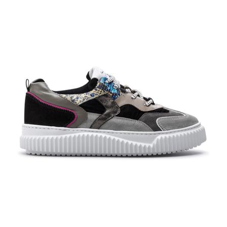 Voile Blanche Sneakers , Zwart , Dames , Maat: 37 EU
