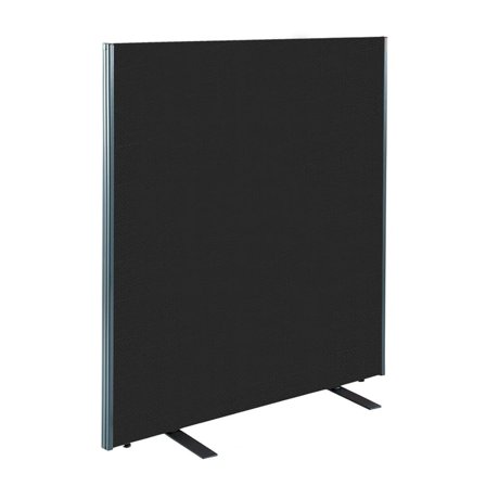 Floor screen, 1200x1800 mm, black