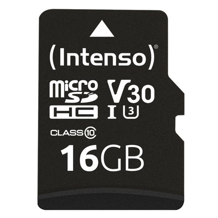 INTENSO flashminnekort - 16 GB - microSDHC UHS-I