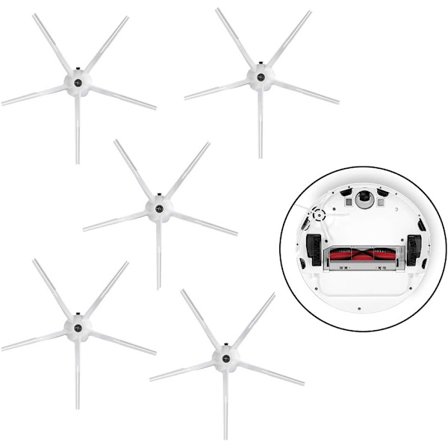 5 kpl sivuharjaa Roborock S5 S6 T6 E2 E35 -imuriin