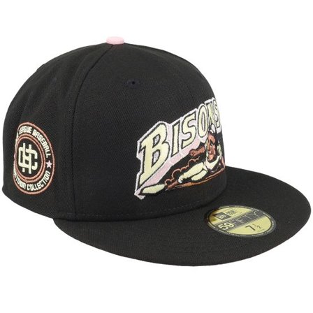 New Era - MiLB Svart fitted Keps - Buffalo Bisons Minor League 59FIFTY Black Fitted @ Hatstore