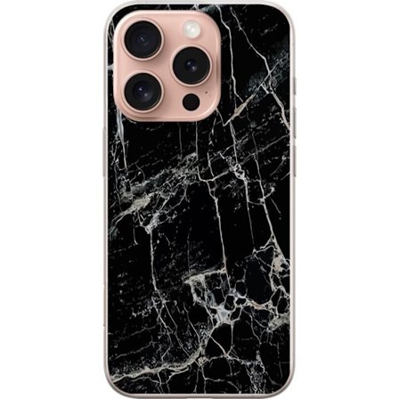 Yhteensopiva Puhelinkuori Apple iPhone 16 Pro Musta Marmori