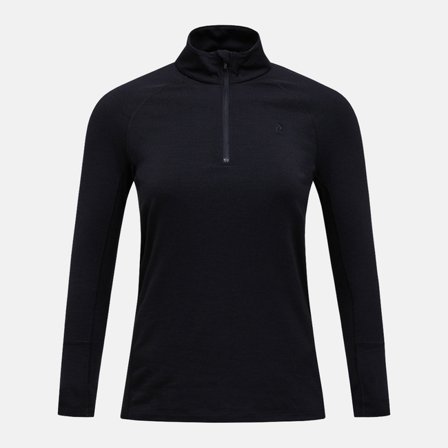 Peak Performance - Magic Half Zip Wool-blend Baselayer Damen