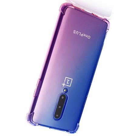 Tyylikäs suojakuori FLOVEME - OnePlus 7 Pro Blå/Rosa