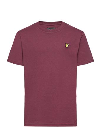 Classic T-Shirt T-shirts Short-sleeved Rød Lyle & Scott Junior