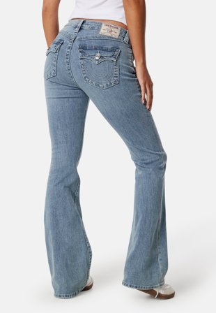True Religion - Becca Mid Rise Bootcut Flap - 26