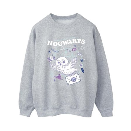 Harry Potter Dam/Kvinna Uggla Brev Från Hogwarts Sweatshirt