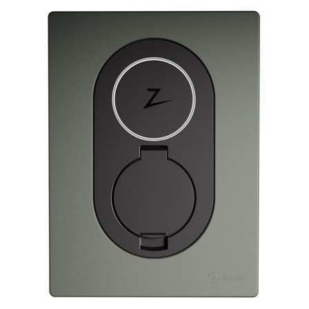 Zaptec Go Frontdeksel Mose Grønn