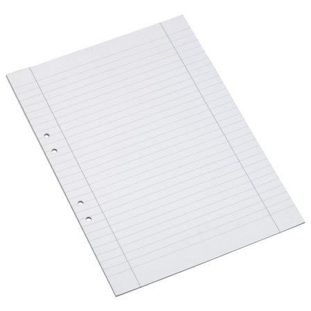 BANTEX Lösblad A4 linjerat 500/fp - Lyreco - Skola och förskola - Förbrukning skola häften - Lösblad och arbetsblad