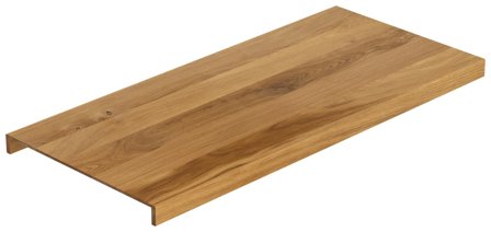 Lundbergs Premium Country 81621 Dobbelttrin 1300x590x8 mm, Trapper & rækværk