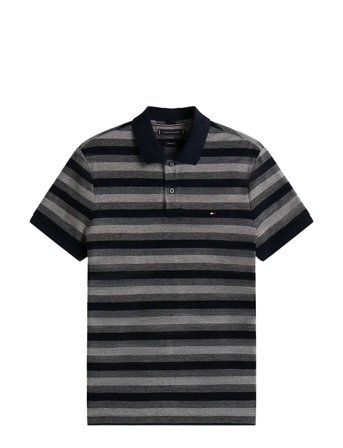 Tommy Hilfiger | Stripe Structure Reg Polo | S