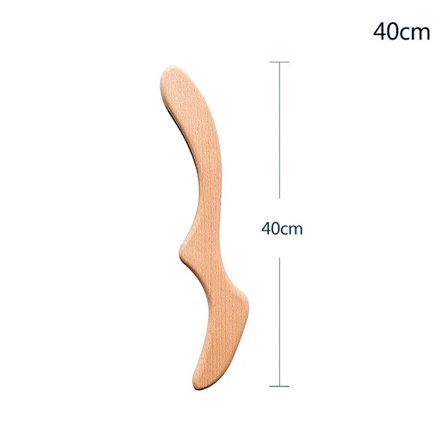 Naturlig Tre Gua Sha Tre Massasje Stick Rygg Skraping Meridian Terapi Stav Muskelavslappende Kroppsmassasje Guasha Spa Terapi