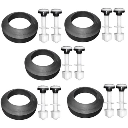 Toalett Tank Trykknapp Stenger Stang Toalett Skruer Erstatning Toalett Erstatningsdeler Inne Tank Toalett (5 Sett)