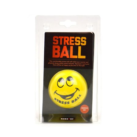 Stressbold Smiley 6 cm - Robetoy