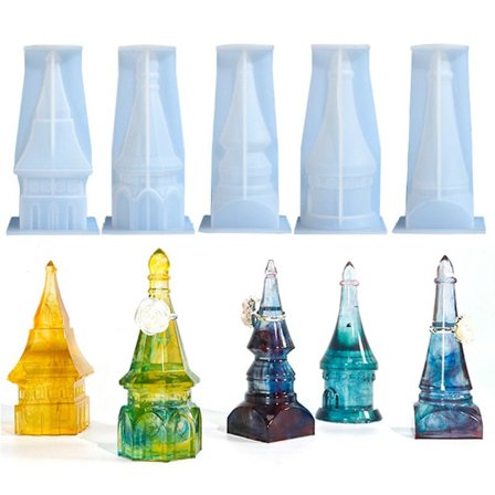 Ring Cone Resin Mold Ring Holder Silikone Forme Smykker Display